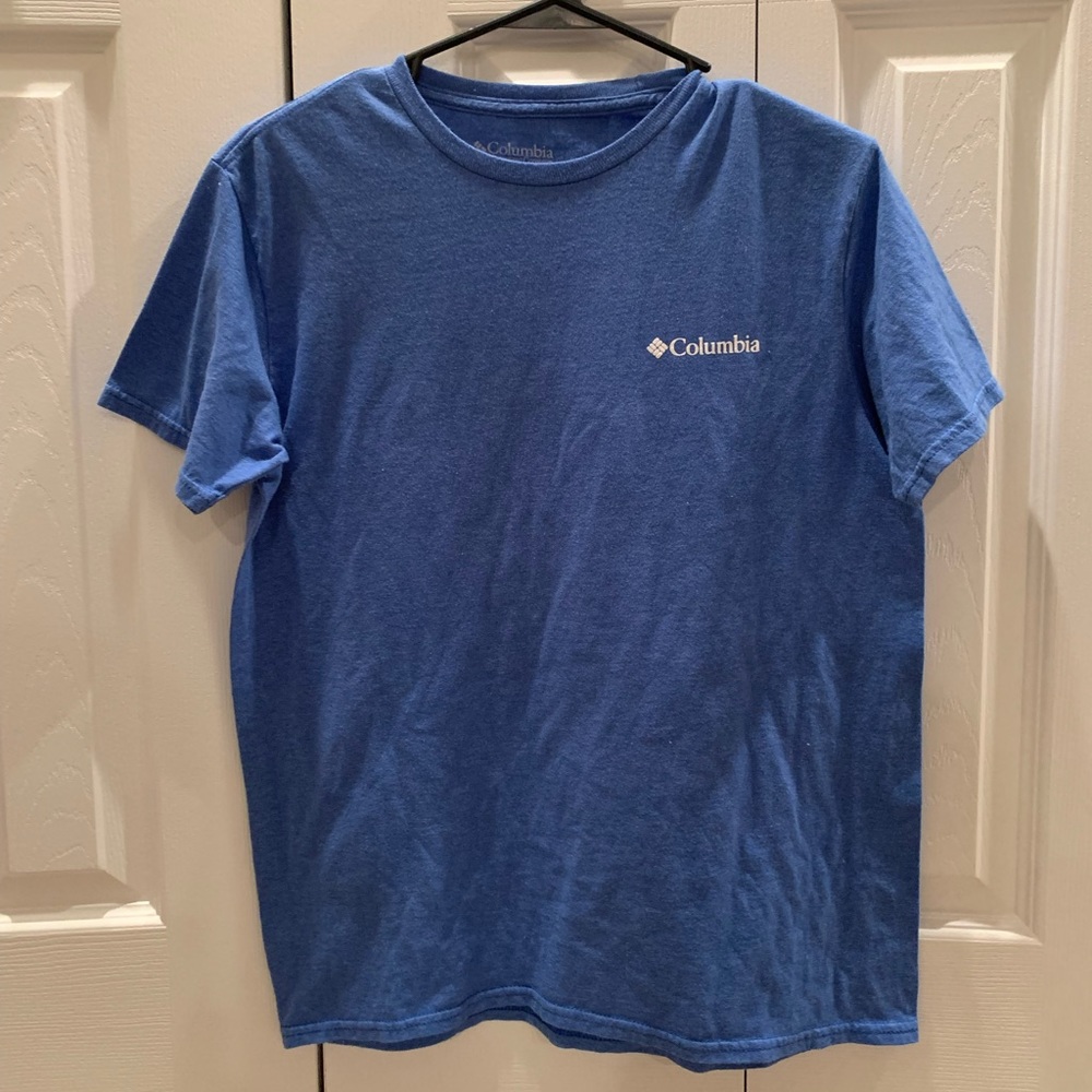 Men’s Columbia Blue T Shirt size medium